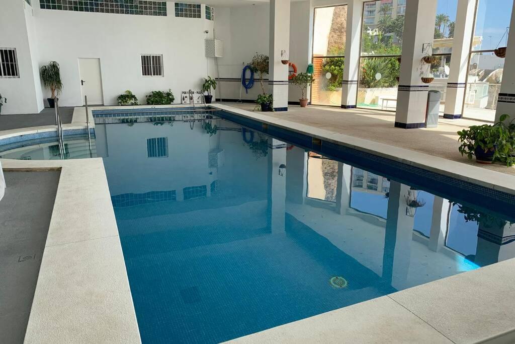 Amazing Frontline Sea Views Studio Apartment Castillo Del Vigia توريمولينوس المظهر الخارجي الصورة