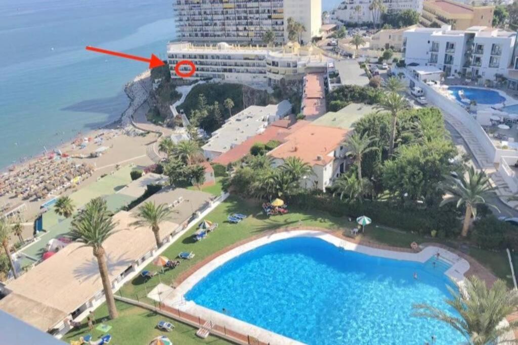 Amazing Frontline Sea Views Studio Apartment Castillo Del Vigia توريمولينوس المظهر الخارجي الصورة